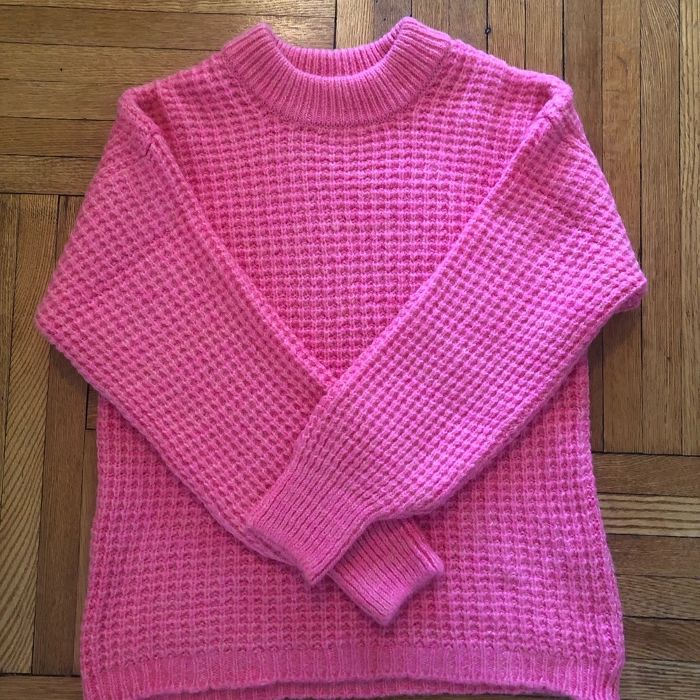 Pink Knit Sweater S